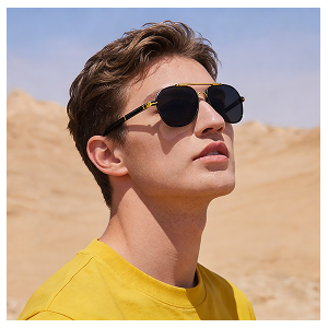 BOLON暴龙眼镜25新品偏光钓鱼方框太阳镜碳纤维驾驶墨镜男BL8125